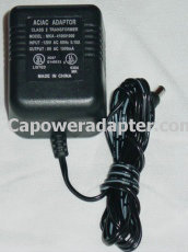 New MKA-410601000 AC Adapter 6VAC 1000mA 1A - Click Image to Close