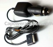 Transformer Pad 300 3G / Wifi 15v 1.2a car power supply adapter 40 pin plug cigarette lighter - Click Image to Close