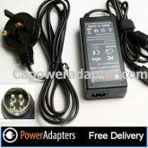 12V Prestigio P200DVD-X 20" lcd TV Desktop mains power supply adapter include uk lead
