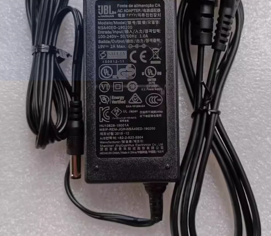 *Brand NEW*Harman/Kardon NSA40ED-190200 NDT19V-2C-DC 19V 2A AC/DC Adapter Power Supply