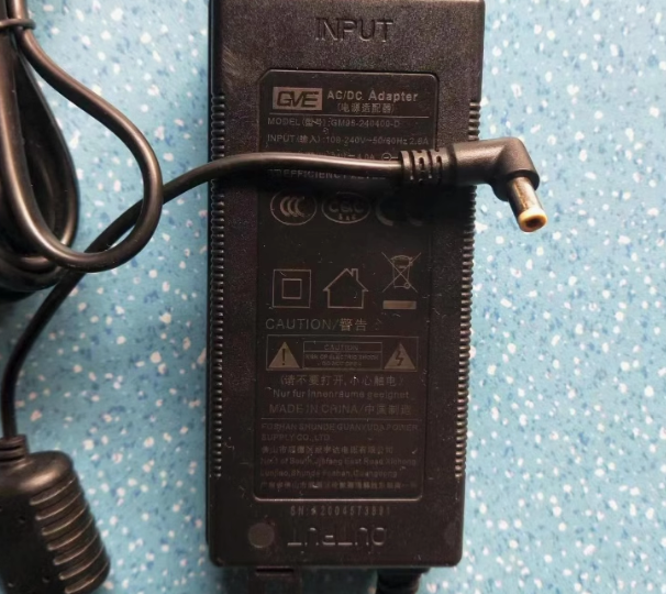 *Brand NEW*GVE GM95-240400-D 24V 4A 5A AC/DC ADAPTER Power Supply