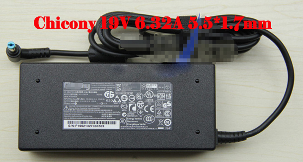 *Brand NEW*Chicony 19V 6.32A Laptop ac adapter A11-120P1A 5.5*1.7mm Power Supply - Click Image to Close