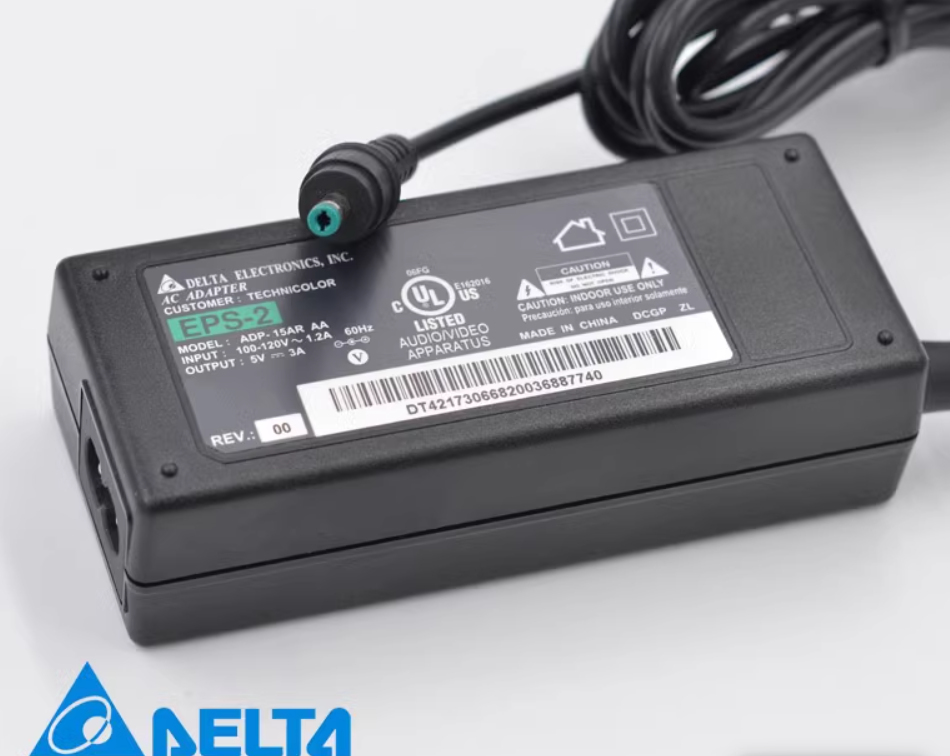 *Brand NEW*DELTA ADP-15AR AA 5V 3A AC/DC Adapter Power Supply