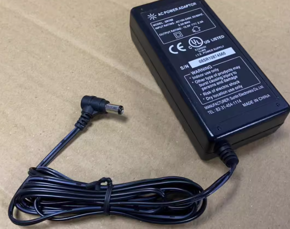 *Brand NEW*sxess-tel SR787 15V 2A AC Adapter Power Supply