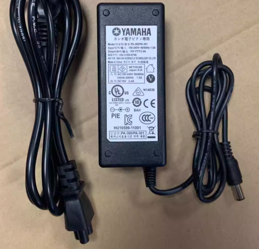 *Brand NEW*YAMAHA 16V 2.4A 3A AC Adapter PA-301/300C PSR-S650/S550/S550B Power Supply - Click Image to Close