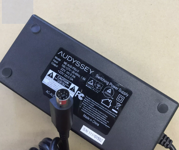 *Brand NEW*AUDYSSEY ME-AUD-PSU-0 -22V0.5A/+22V0.5A AC Adapter Power Supply - Click Image to Close