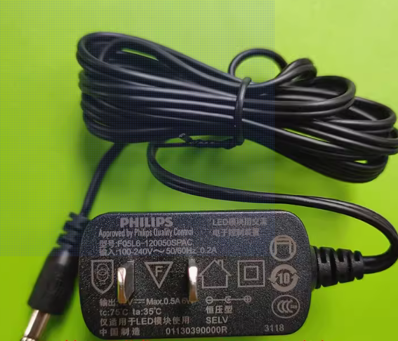 *Brand NEW* F05L6-120050SPAC PHILIPS 72007 LED 12V 0.5A AC/DC Adapter Power Supply