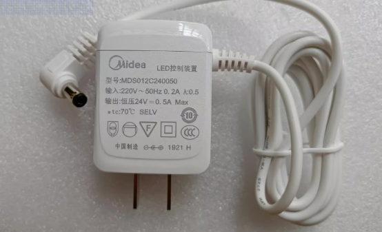 *Brand NEW*Midea MDS012C240050 24V0.5A LED AC/DC Adapter Power Supply - Click Image to Close