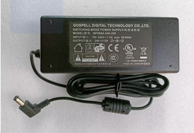 *Brand NEW* 24V 2A AC/DC Adapter GP306B-240-200 GP306A-240-200 Power Supply