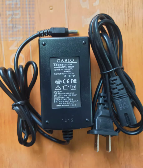 *Brand NEW*CASIO 9.5V 1.0A AC Adapter CT-S100 S200 S300 X800 AD-E95100LW AD-E95100LJ AD-E9100L AD-E9