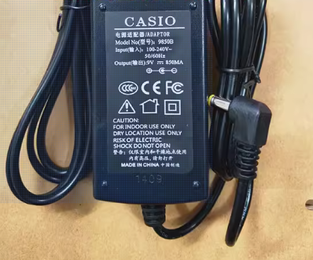 *Brand NEW*CASIO 9V 850MA AC Adapter AD-5CL(9V850MA)/PA-1B (9V1000MA)/PA-1C Power Supply - Click Image to Close