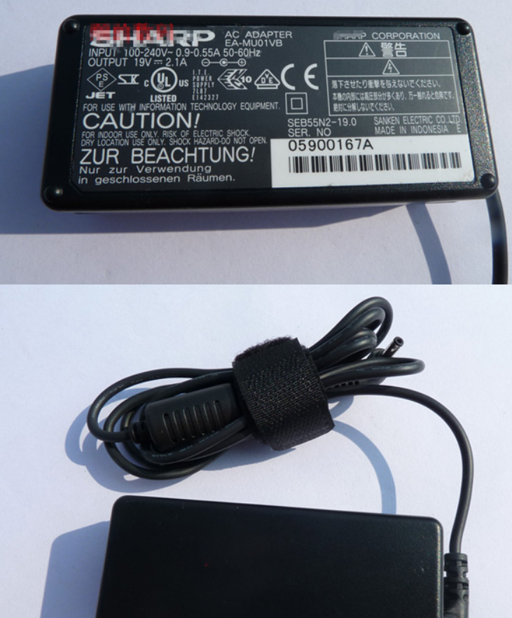 *Brand NEW*SHARP EA-MU01VB 19V 2.1A AC Power Adapter Power Supply