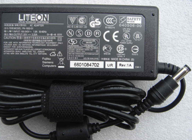 *Brand NEW*pa-1650-02 Liteon 20V 3.25A 65W 5.5*2.5 AC Adapter Power Supply