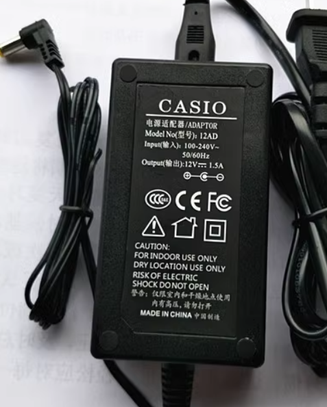 *Brand NEW* AD-12CL CT599 CT799 CT688 CASIO 12V 1.5A AD-12CL AD-12ML AC Adapter Power Supply - Click Image to Close