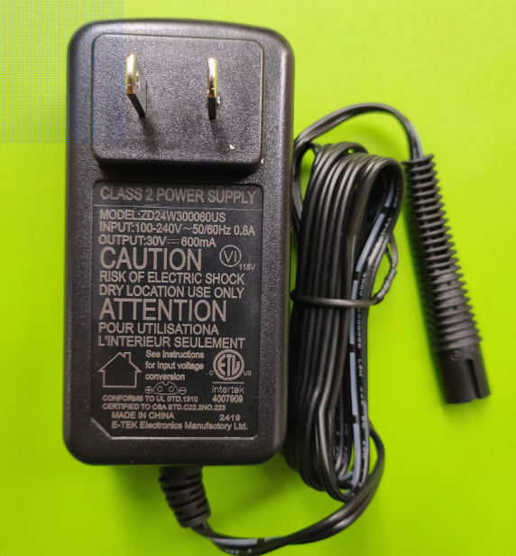 *Brand NEW*JIMMY ZD24W300060US 30V 600MA AC ADAPTER Power Supply