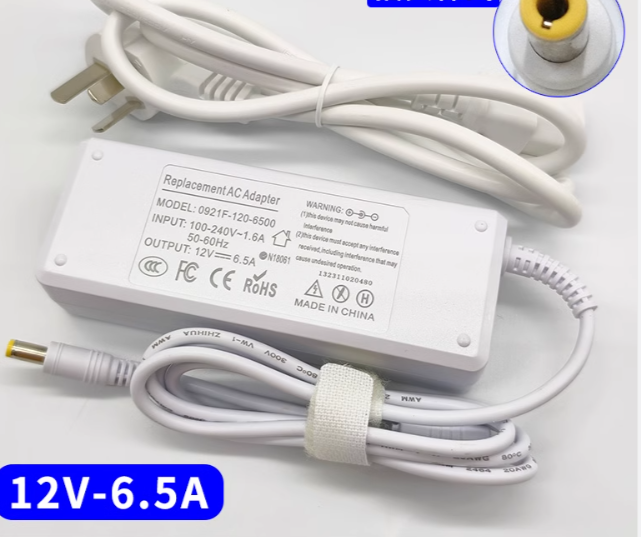 *Brand NEW* 0921F-120-6500 12V 6.5A AC ADAPTER Power Supply