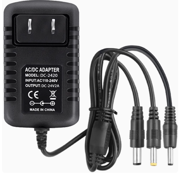 *Brand NEW*DC-2420 DC-24V 2A AC/DC ADAPTOR Power Supply - Click Image to Close