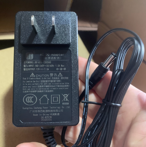 *Brand NEW* DC DC-820-1202500 12V 2.5A AC/DC ADAPTOR Power Supply - Click Image to Close