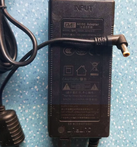 *Brand NEW* GVE GM95-240400-D 24V 4A 5A AC/DC ADAPTER Power Supply - Click Image to Close