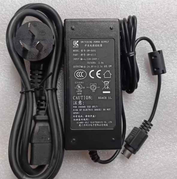 *Brand NEW*24V 2.5A AC/DC ADAPTER KLEC SW-6515 SW-0692 Power Supply