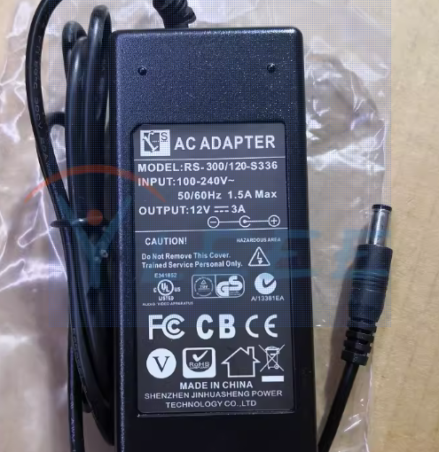 *Brand NEW*RS RS-300/120-S336 120-S325 12V 3A AC/DC ADAPTER Power Supply