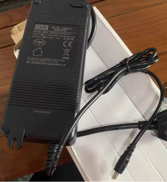 *Brand NEW*GM250-2401000-F GVE 24V 10A DC240W AC/DC ADAPTER Power Supply