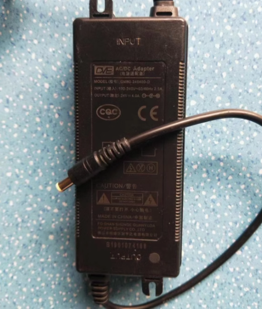 *Brand NEW*GVE GM95-240400-D 24V 4A 5A AC/DC ADAPTER Power Supply