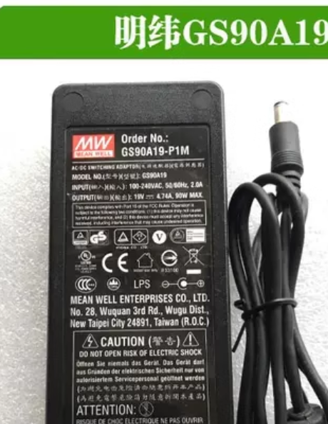 *Brand NEW*MW GS90A19 GS90A19-P1M 19V 4.74A 90W AC/DC Adapter Power Supply