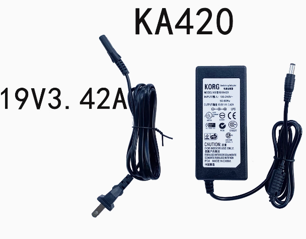 *Brand NEW*19V 3.42A AC/DC Adapter KORG KA420 Power Supply