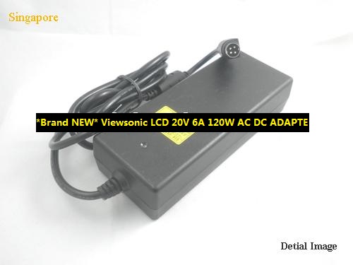 *Brand NEW* Viewsonic LCD LSE0202D2090 LSE0110A20120 0227A20120 0227A2012 20V 6A 120W AC DC ADAPTE P