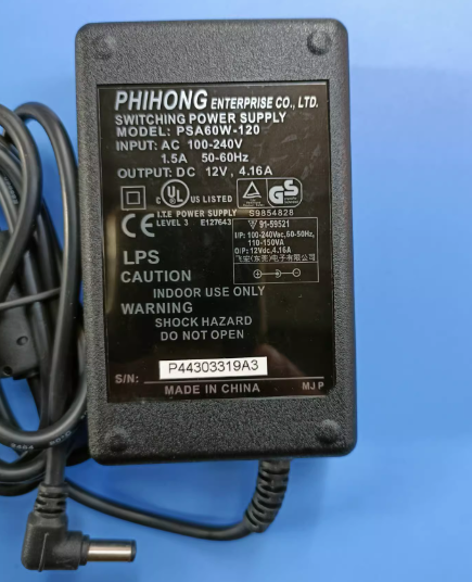 *Brand NEW*PHIHONG PSA60W-120 12V 4.16A AC/DC Adapter Power Supply