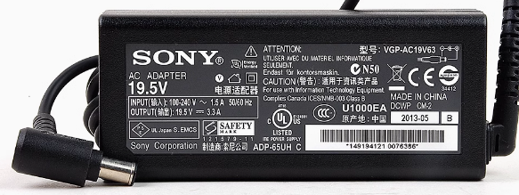 *Brand NEW* VGP-AC19V63 Sony 19.5V 3.3A AC ADAPTER POWER SUPPLY