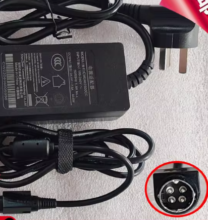 *Brand NEW*CW2402500CC 24V 2.5A AC adapter 4pin Power Supply