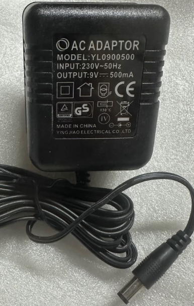 *Brand NEW*YL0900500 9V 500MA AC ADAPTER POWER SUPPLY