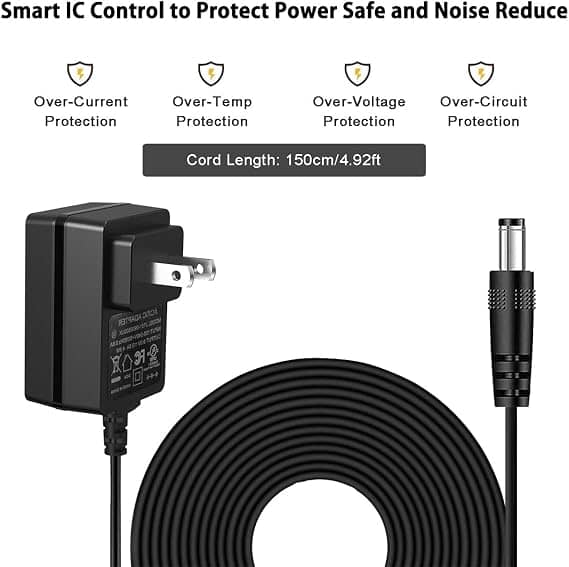 25.2V AC/DC Adapter Compatible with Ninebot by Segway Zing E8 E10 E12 C8 C9 C10 C20 C2 Pro E2 Plus 2