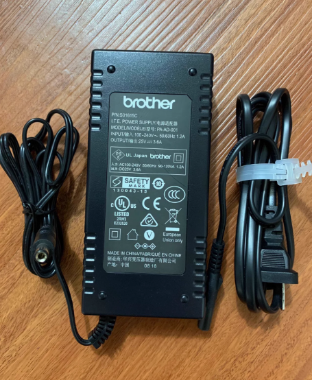 *Brand NEW*brother TD-2020 PA-AD-001 25V 3.6A AC/DC Adapter Power Supply