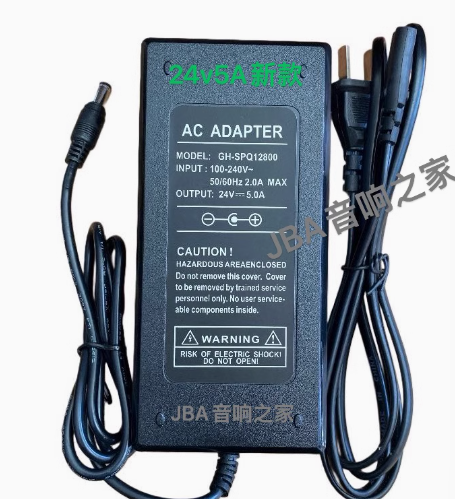 *Brand NEW* GH-SPQ12800 24V 5.0A AC/DC Adapter Power Supply