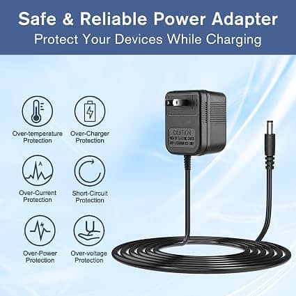 Massage Gun Power Adapter DC 24V or 25.2V Charger Compatible for Fitpulse, TOLOCO, Fusion, Kamu, Opo
