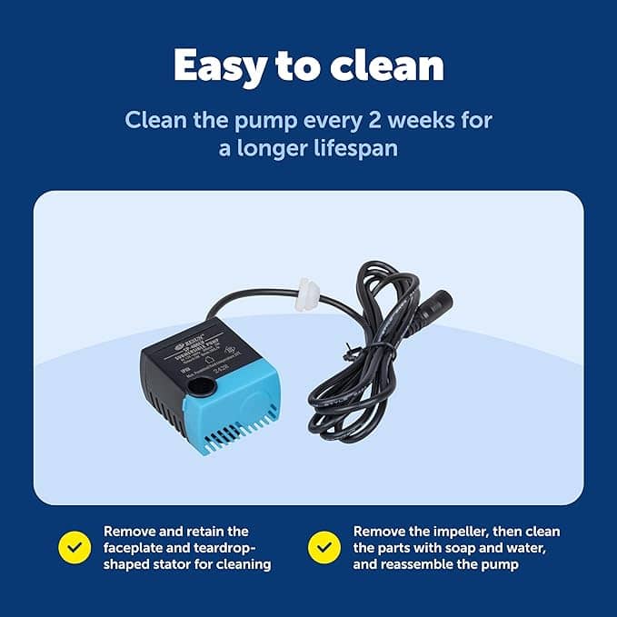 PetSafe Drinkwell Replacement Pump - Reliable OEM Replacement - Drinkwell Pump Accessory - Includes