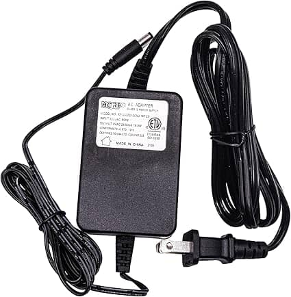 9V AC Power Supply Adapter, 2.1A Output, 11.2 ft Cord Length, Compatible with Digitech GNX, J-Statio