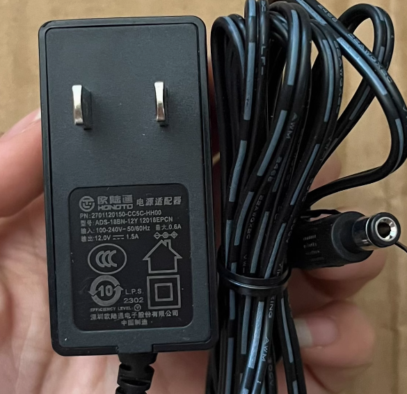 *Brand NEW*12V 1.5A AC/DC Adapter HONOTO ADS-18BN-12Y 12018EPCN Power Supply