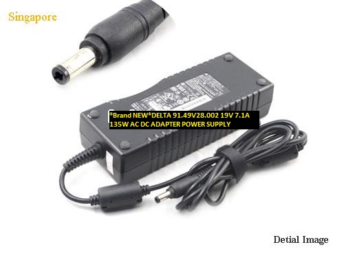 *Brand NEW*DELTA 91.49V28.002 19V 7.1A 135W AC DC ADAPTER POWER SUPPLY