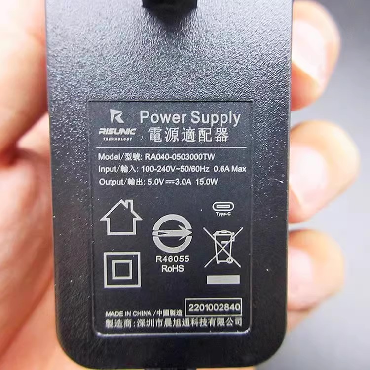 *Brand NEW*HUAWEI 15W USB-Typ nimova 5V 3A AC/DC ADAPTER RA040-0503000TW Power Supply