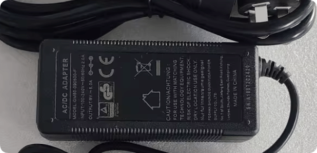 *Brand NEW*Original GVE GM60-090500-F 9V 5A 45W AC ADAPTER Power Supply