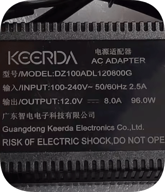 *Brand NEW*Original 12V 8A 96W AC ADAPTER DZ100ADL120800G Power Supply