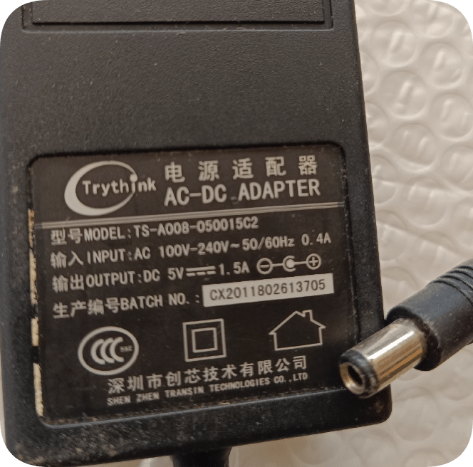 *Brand NEW*Original TS-A008-050015C2 5V 1.5A AC Adapter Power Supply