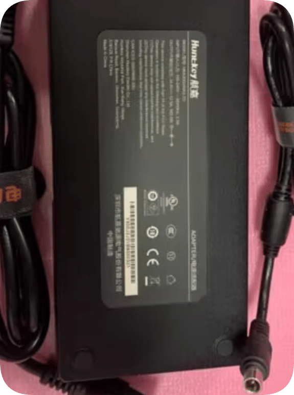 *Brand NEW*Outdoor power supply 1800 + electric charger 24V11A Huntkey 24V12.5A cable HKA300240A3-7D