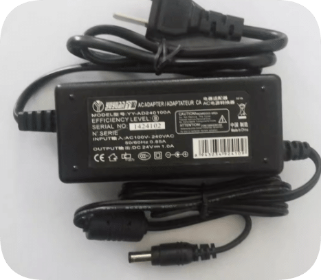 *Brand NEW*transformer DC24V1A DC two-wire YY-AD240100A Yuyuan 24V1A switching power adapter