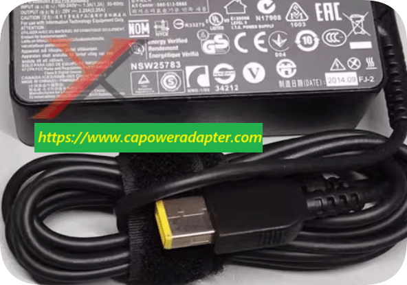 *Brand NEW*ADLX45NLC3A/DC3A/NCC3A Square Port Charging Cable 45W Transformer 20V2.25A Power Adapter