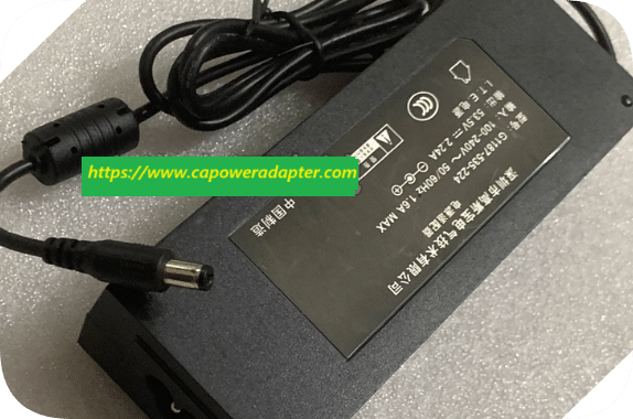 *Brand NEW*53.5V 2.24A Switch PoE Power Cord 2.4A Gausspower G1187-535-224 Power Adapter